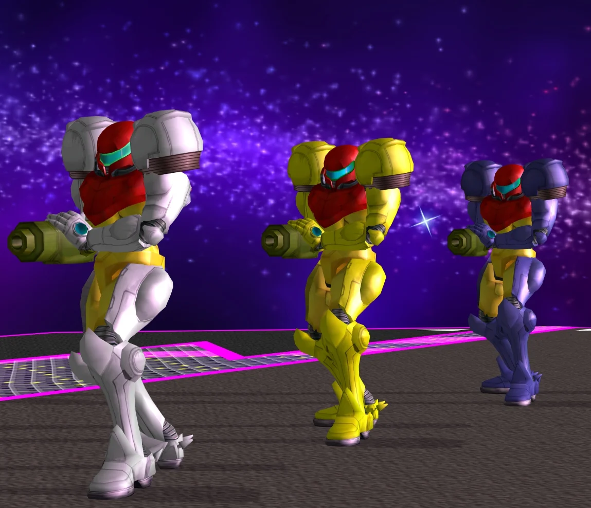Samus Multicolor Pack - textures.gg