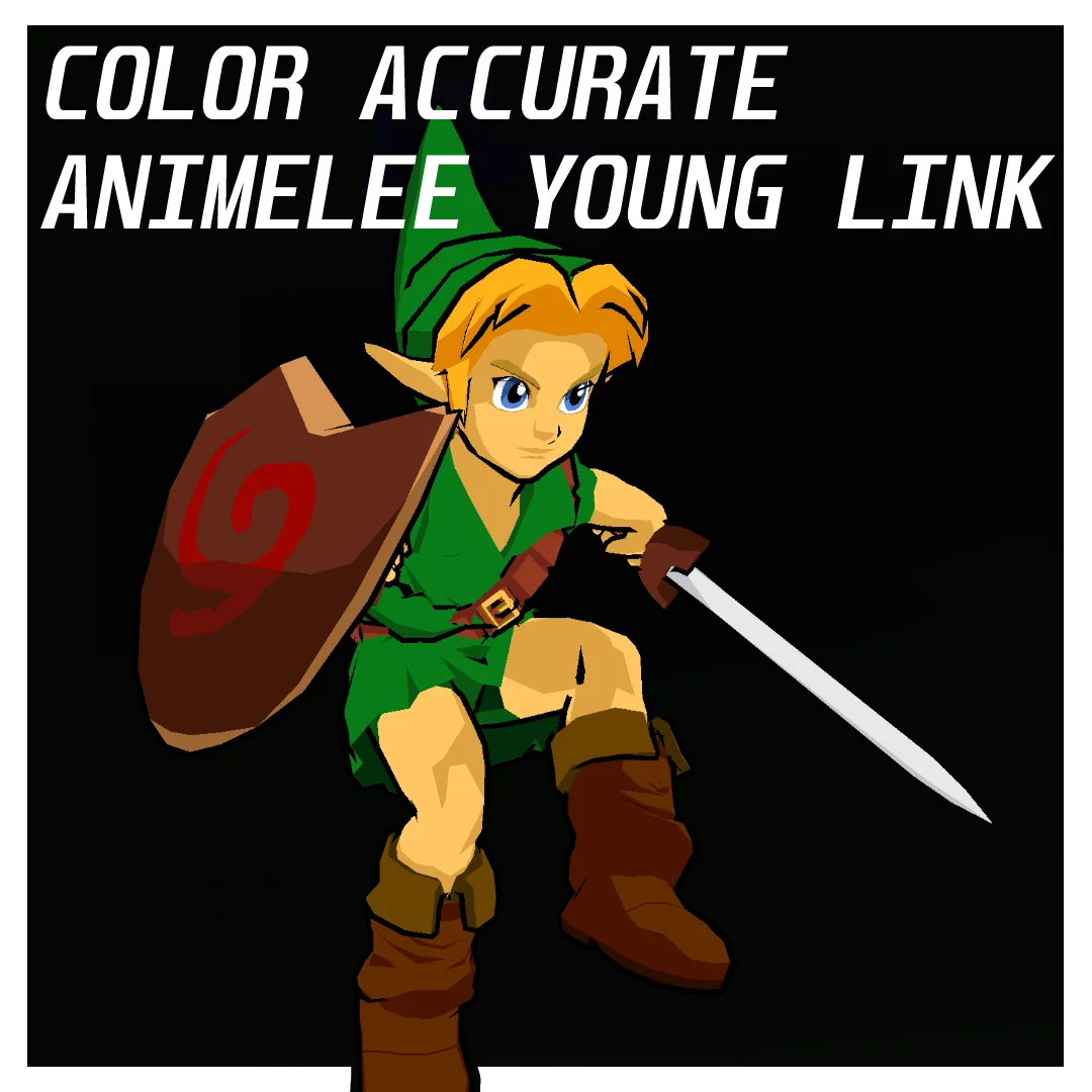Color Accurate Animelee Young Link - textures.gg