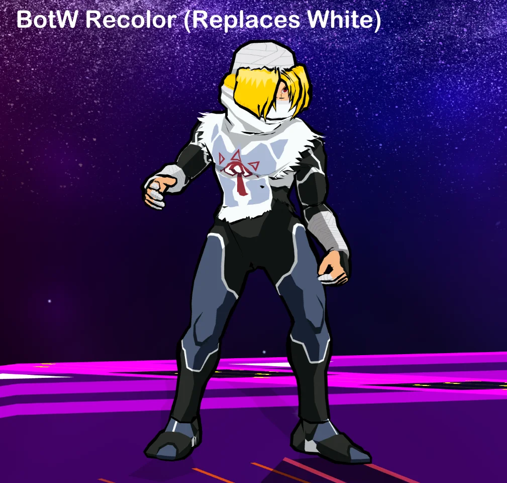 Animelee BotW & Silver Sheik Skins + CSS Portraits - textures.gg