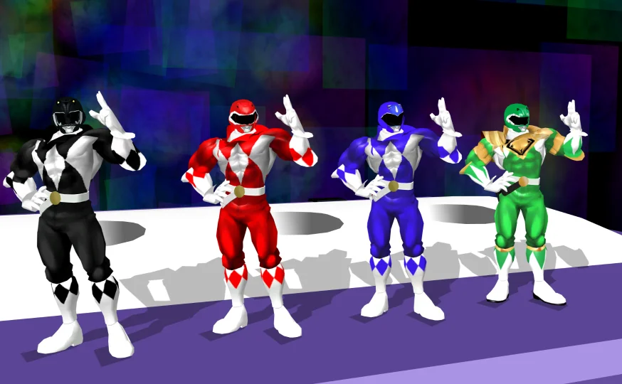 Mighty Morphin' Power Rangers - textures.gg
